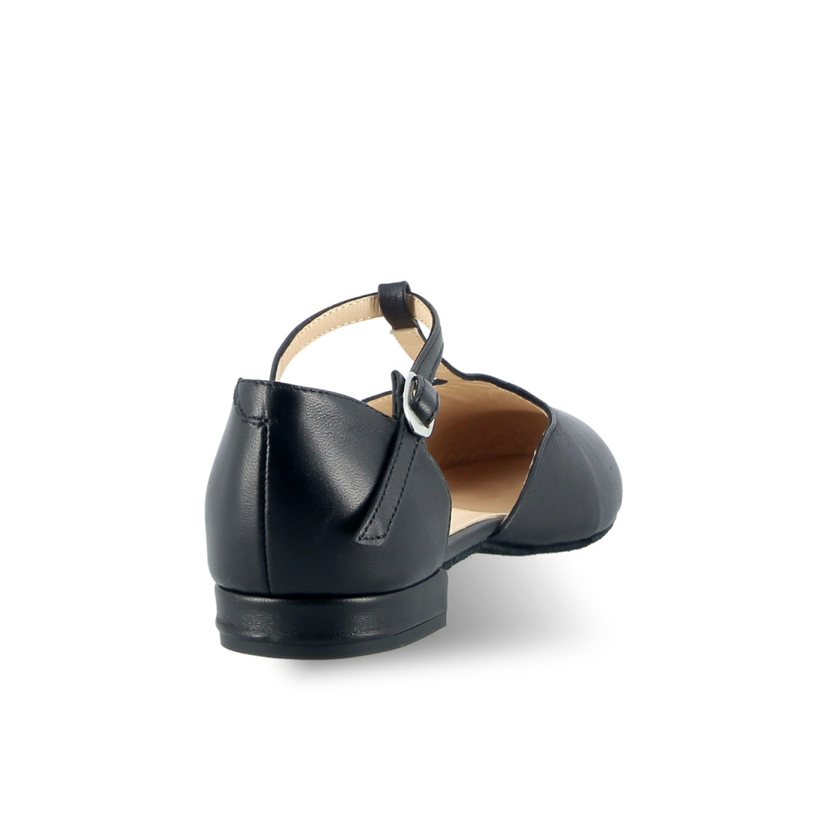 Chaussures de danse de salon Merlet XIA en cuir, confortables et stables, avec talon de 1 cm et fermeture pratique