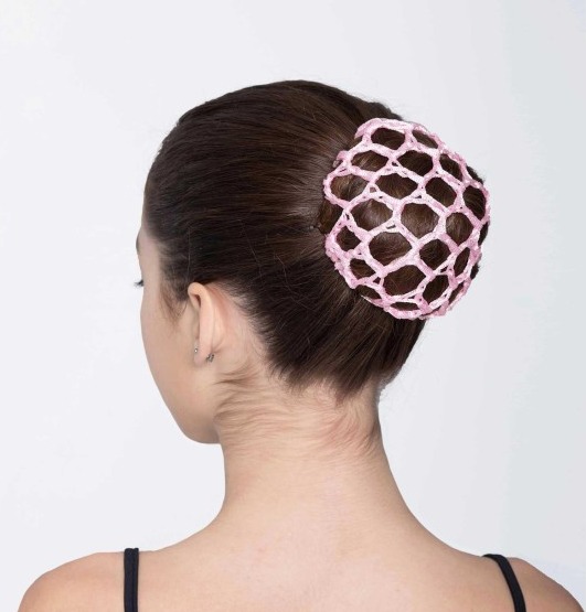 Accessoires coiffure danse — filets à chignon, épingles, diadèmes